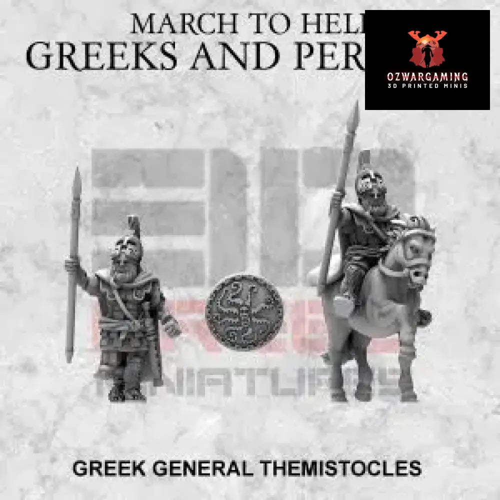 Greek Thermistocles | 3DBreed 15mm Wargaming Miniatures Role Playing Miniatures