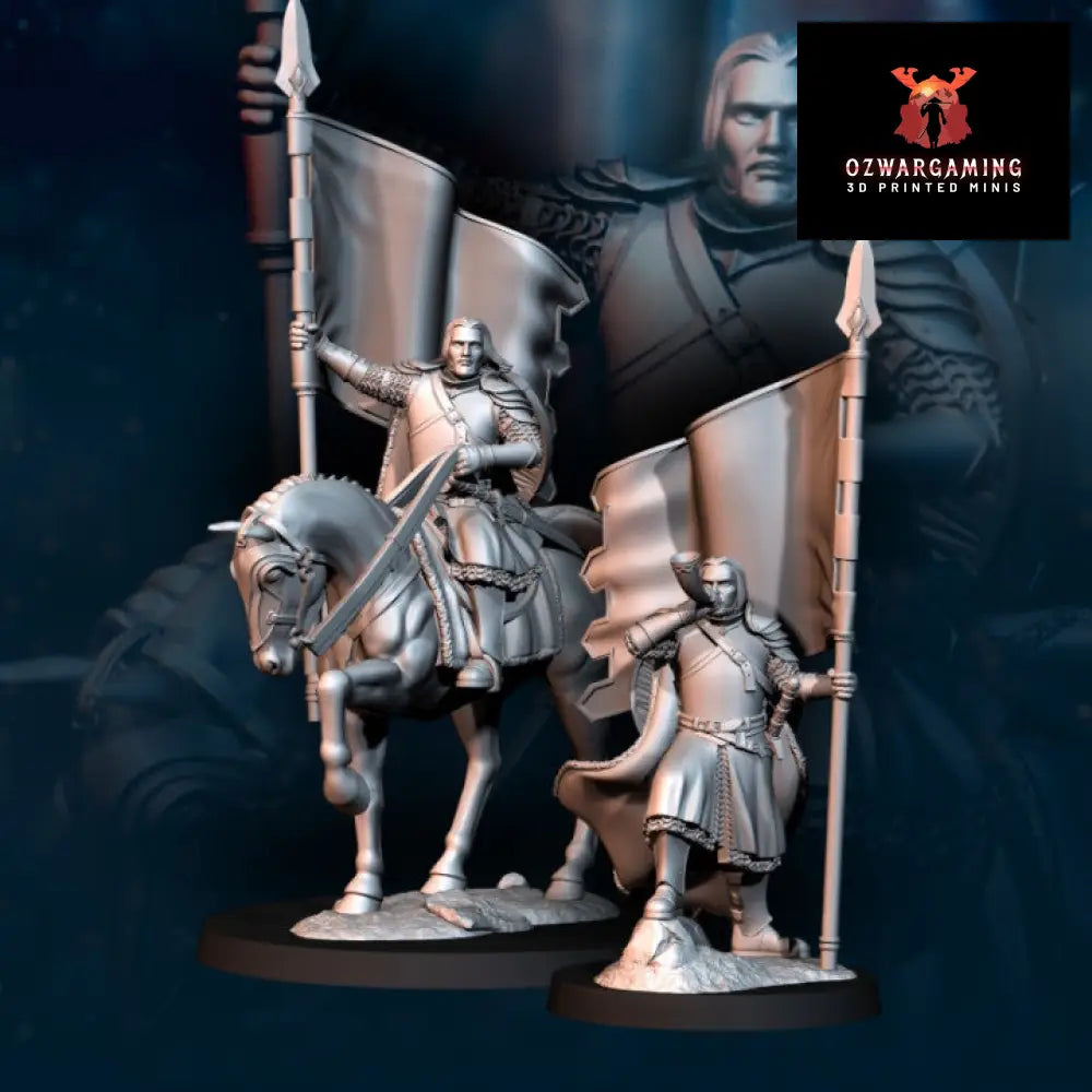 Grey Castle Beloved Son Banner | Davale Games 25mm Fantasy Wargaming Miniatures Role Playing Miniatures