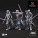 Grey Castle Guard Bows | Davale Games 25mm Fantasy Wargaming Miniatures Role Playing Miniatures