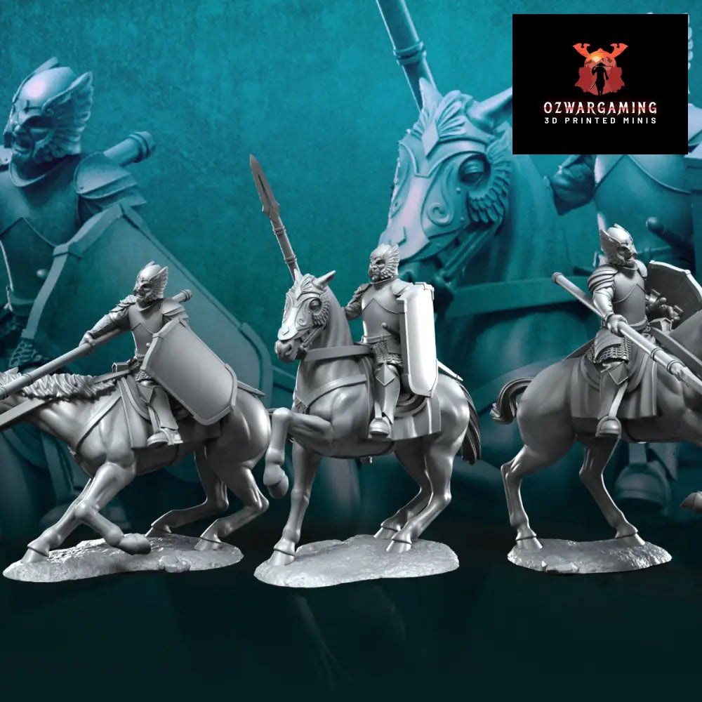 Grey Castle Knights | Davale Games 25mm Fantasy Wargaming Miniatures Role Playing Miniatures