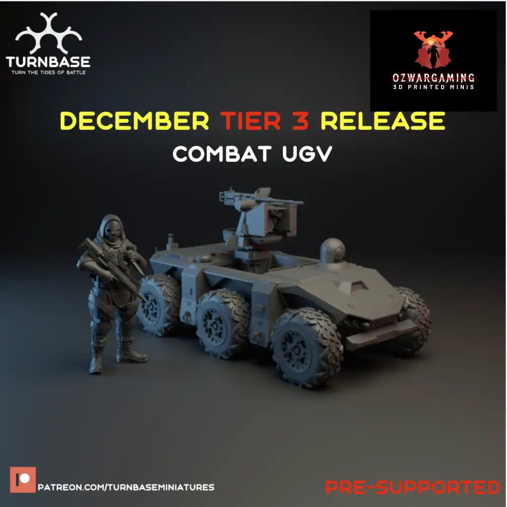 HADES OPFOR UGV | Turnbase Modern Military Wargaming Miniatures Role Playing Miniatures