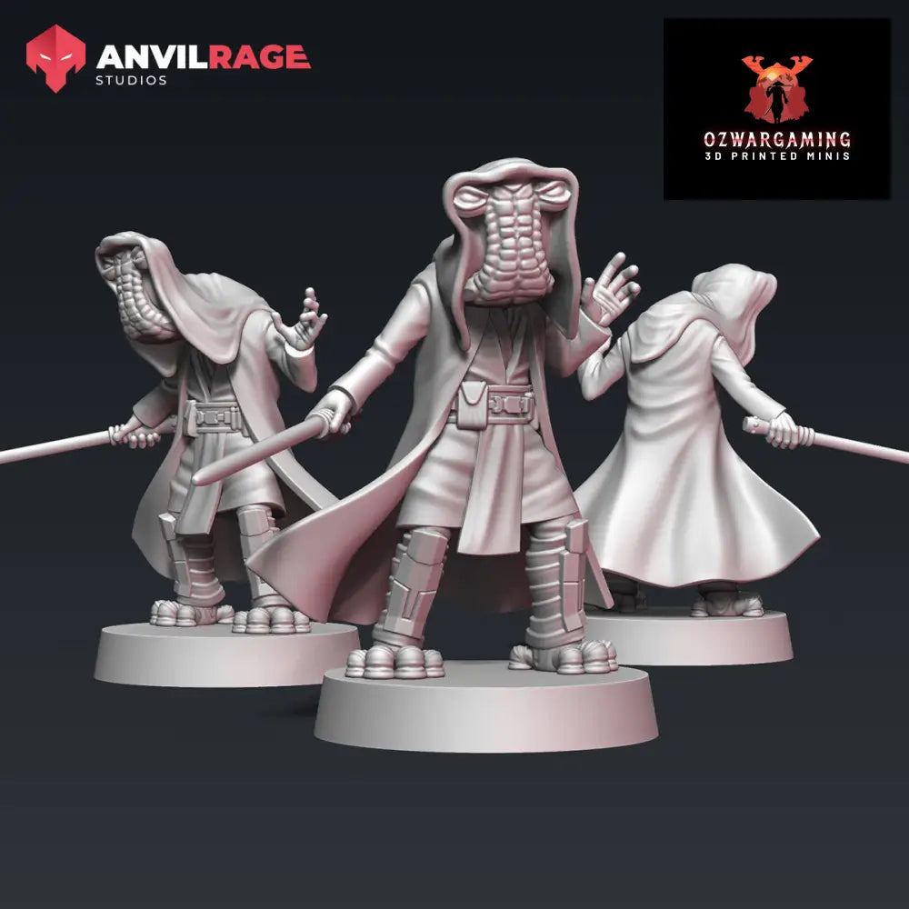 Hammerhead Master | Anvilrage Galactic SciFi Miniatures 32mm 1/47 Legion Scale Role Playing Miniatures