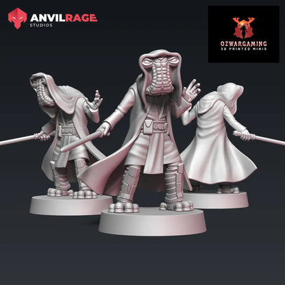 Hammerhead Master | Anvilrage Galactic SciFi Miniatures 32mm 1/47 Legion Scale Role Playing Miniatures