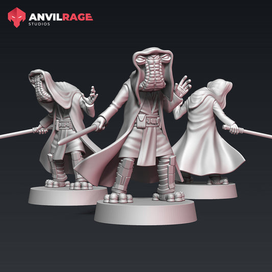 Hammerhead Master | Anvilrage Galactic SciFi Miniatures 32mm 1/47 Legion Scale Role Playing Miniatures