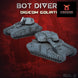 Heckdivers: Digicom Goliath Tank | Skullforge Studios 32mm Wargaming Miniatures Role Playing Miniatures