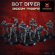 Heckdivers: Digicom Troopers | Skullforge Studios 32mm Wargaming Miniatures Role Playing Miniatures