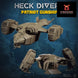 Heckdivers: Patriot Gunship | Skullforge Studios 32mm Wargaming Miniatures Role Playing Miniatures