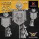 High Elf Battle Standard | White Angel 28/32mm Fantasy Wargaming Miniatures