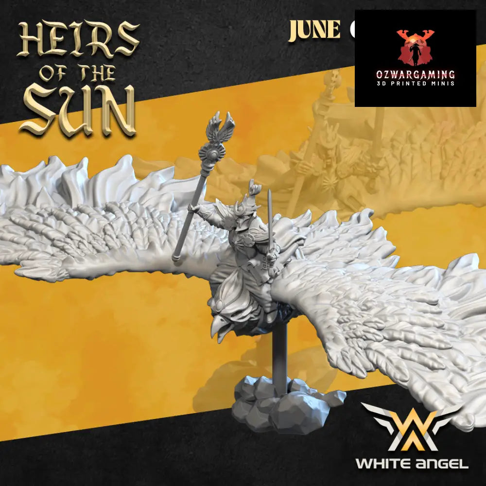 High Elf Fire Phoenix Archmage | White Angel 28/32mm Fantasy Wargaming Miniatures