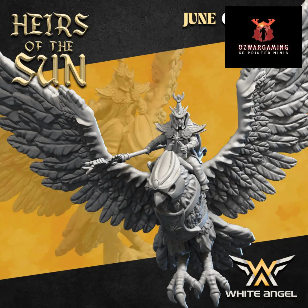 High Elf Great Eagle Archmage | White Angel 28/32mm Fantasy Wargaming ...