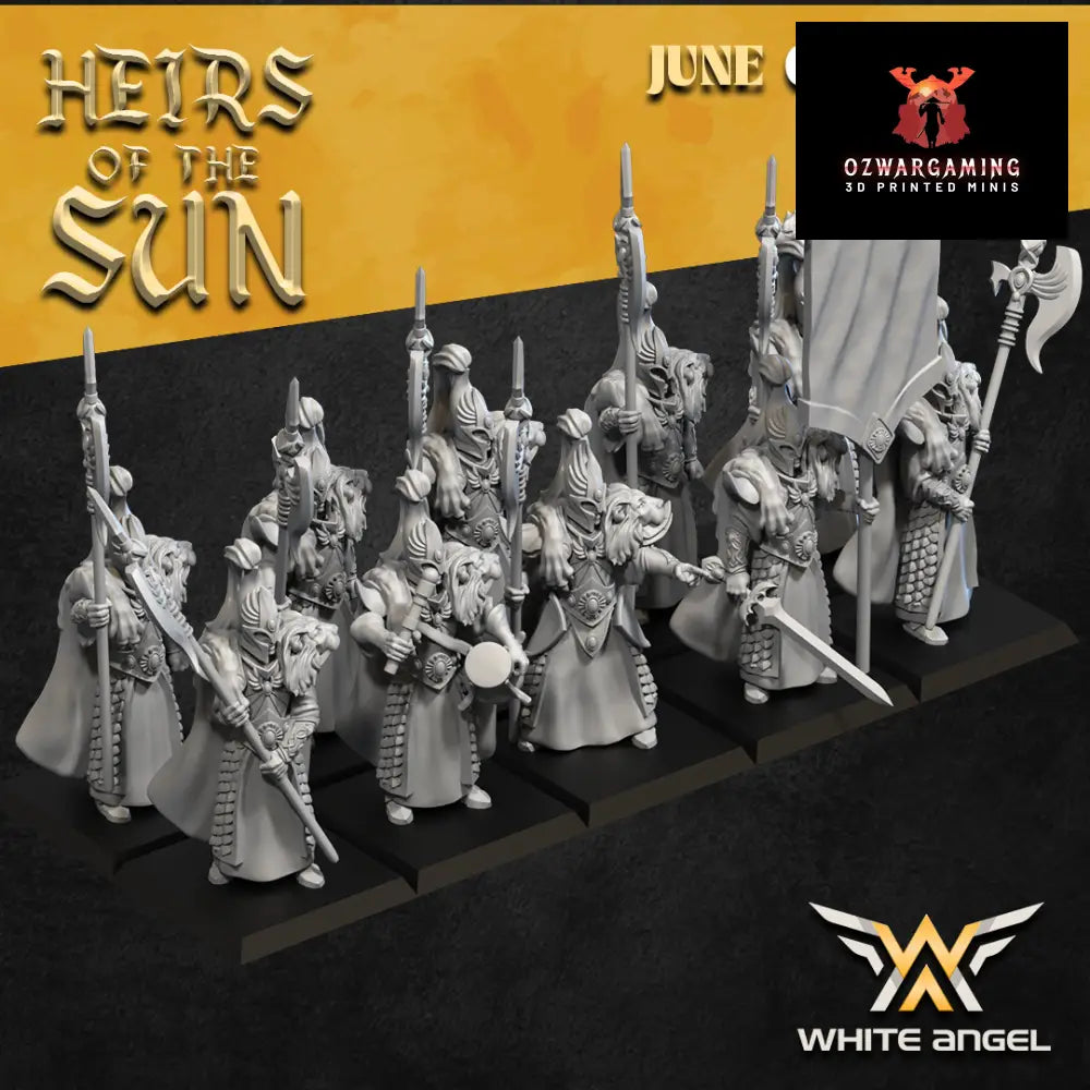 High Elf Lion Guard | White Angel 28/32mm Fantasy Wargaming Miniatures
