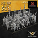 High Elf Lion Spearmen | White Angel 28/32mm Fantasy Wargaming Miniatures