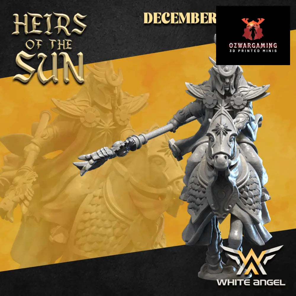 High Elf Mounted Archmage | White Angel 28/32mm Fantasy Wargaming Miniatures