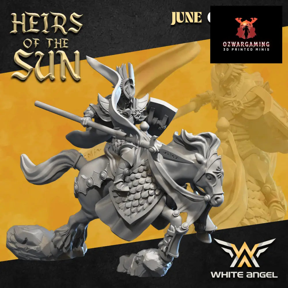 High Elf Mounted Prince | White Angel 28/32mm Fantasy Wargaming Miniatures