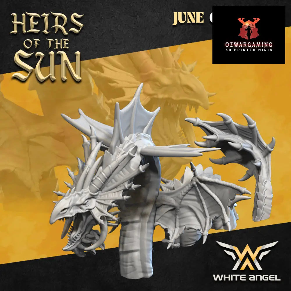 High Elf Ocean Dragon | White Angel 28/32mm Fantasy Wargaming Miniatures