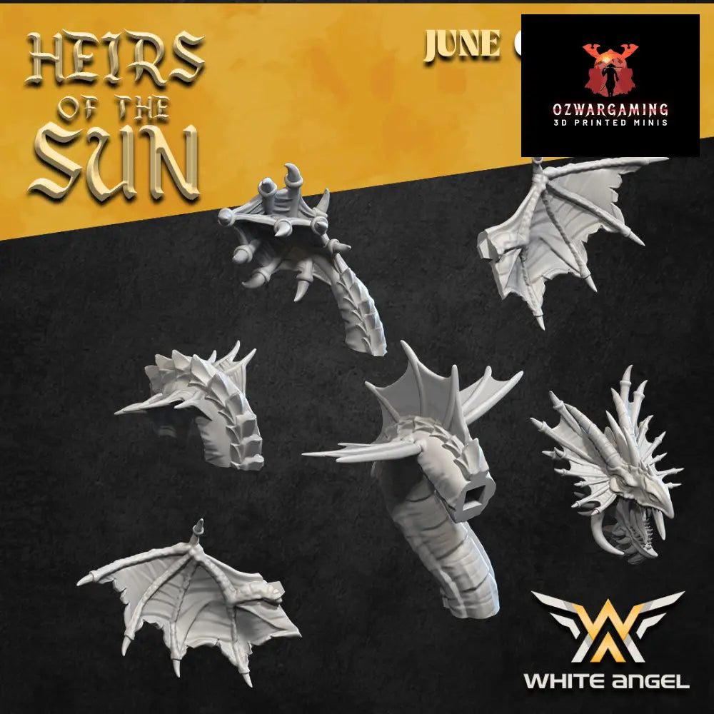 High Elf Ocean Dragon | White Angel 28/32mm Fantasy Wargaming Miniatures