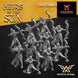High Elf Sister Archers | White Angel 28/32mm Fantasy Wargaming Miniatures