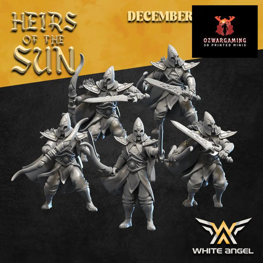 High Elf Stealth Warriors | White Angel 28/32mm Fantasy Wargaming Miniatures