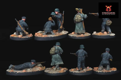 Hitler Youth Squad | RKX Miniatures 28mm WW2 Wargaming Miniatures Role Playing Miniatures