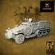 Holy Roman Empire 28M Wallenstein Armored Halftrack | Golden Dragon Games Weird WW2 Role Playing Miniatures
