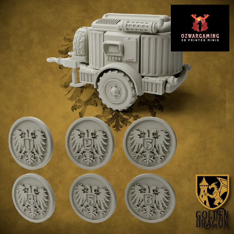 Holy Roman Empire Gameplay Essentials | Golden Dragon Games Weird WW2 Role Playing Miniatures