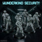 Wunderkind Security | Skullforge Studios 32mm SciFi Wargaming Miniatures Role Playing Miniatures