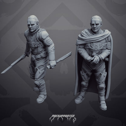 Oasis Imperium: Declan Colorado | Skullforge Studios 32mm Wargaming Miniatures Role Playing Miniatures