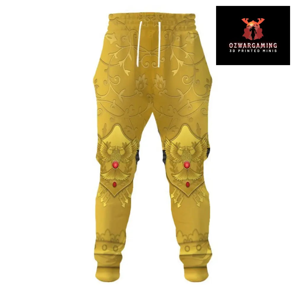 Human Emperor Gigachads | Grimark Space Wars Digital Print Sweatsuits Hoodies