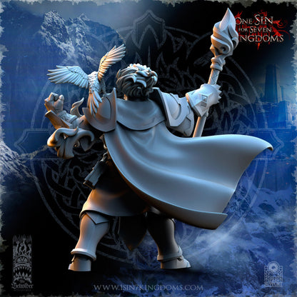 Stormwolves Ihsahn High Wizard | The Beholder Miniatures 28/32mm Fantasy Wargaming Miniatures