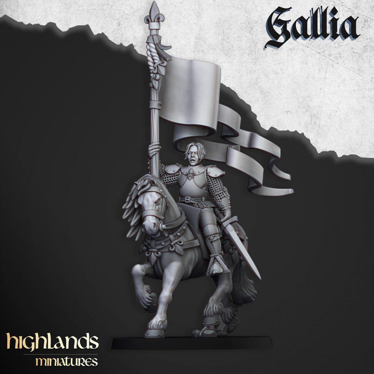 Kingdom Of Gallia Baroness | Highlands Miniatures 28/32mm Fantasy Wargaming Miniatures