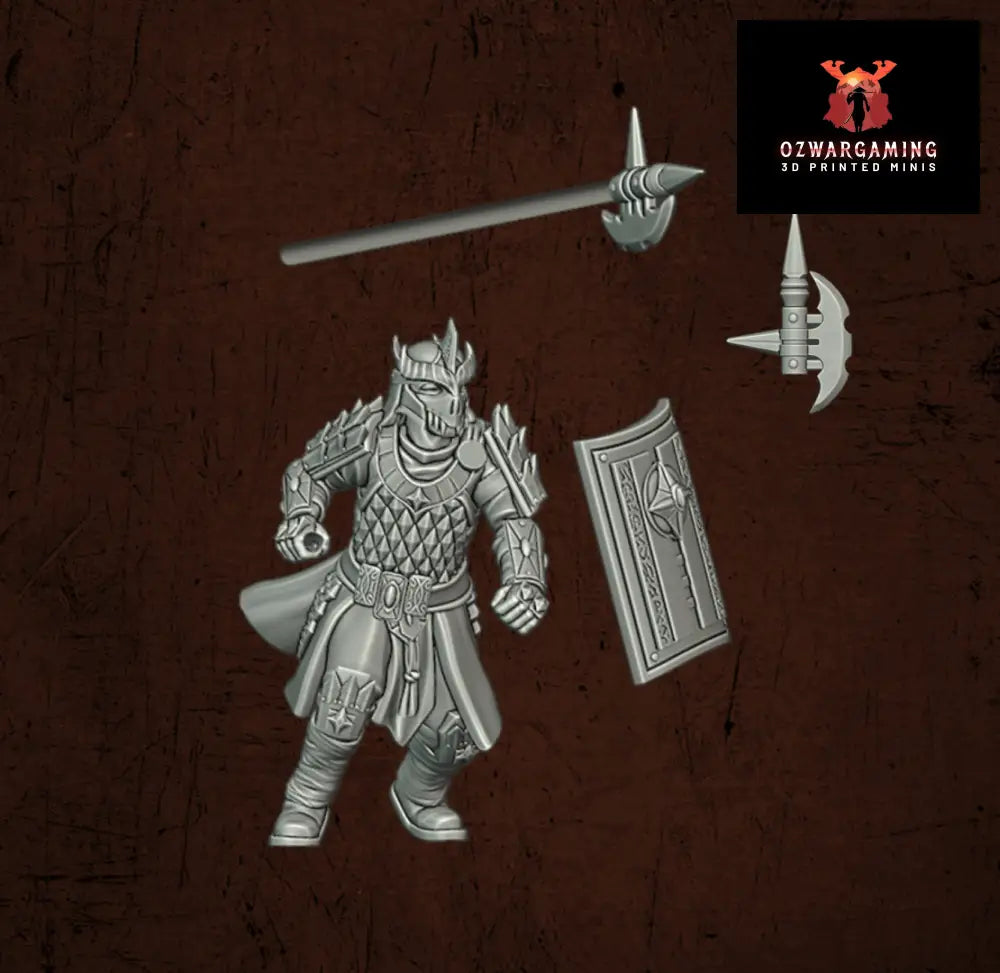 Immortal Army Dragon Guard | Quartermaster3D 25mm Fantasy Wargaming Miniatures Role Playing Miniatures