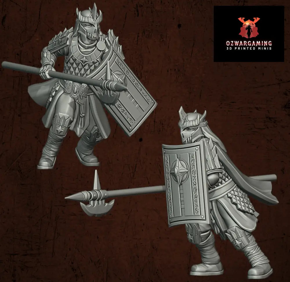 Immortal Army Dragon Guard | Quartermaster3D 25mm Fantasy Wargaming Miniatures Role Playing Miniatures