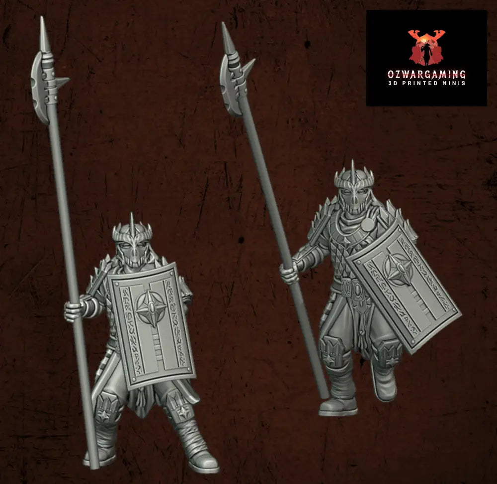 Immortal Army Dragon Guard | Quartermaster3D 25mm Fantasy Wargaming Miniatures Role Playing Miniatures
