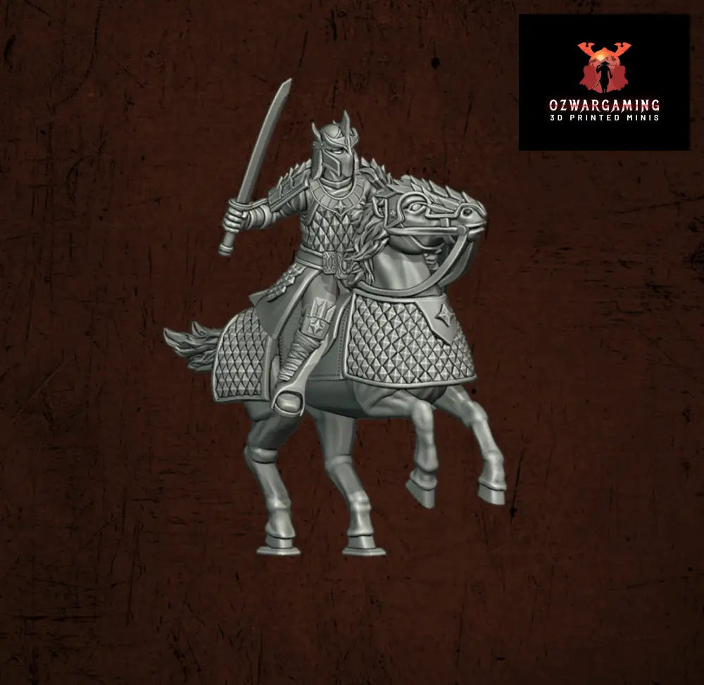 Immortal Army Warrior Cavalry | Quartermaster3D 25mm Fantasy Wargaming Miniatures Role Playing Miniatures