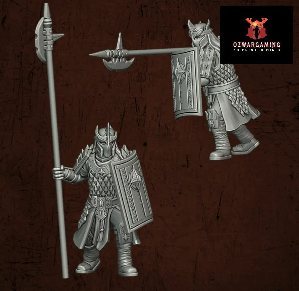Immortal Army Warriors | Quartermaster3D 25mm Fantasy Wargaming Miniatures Role Playing Miniatures