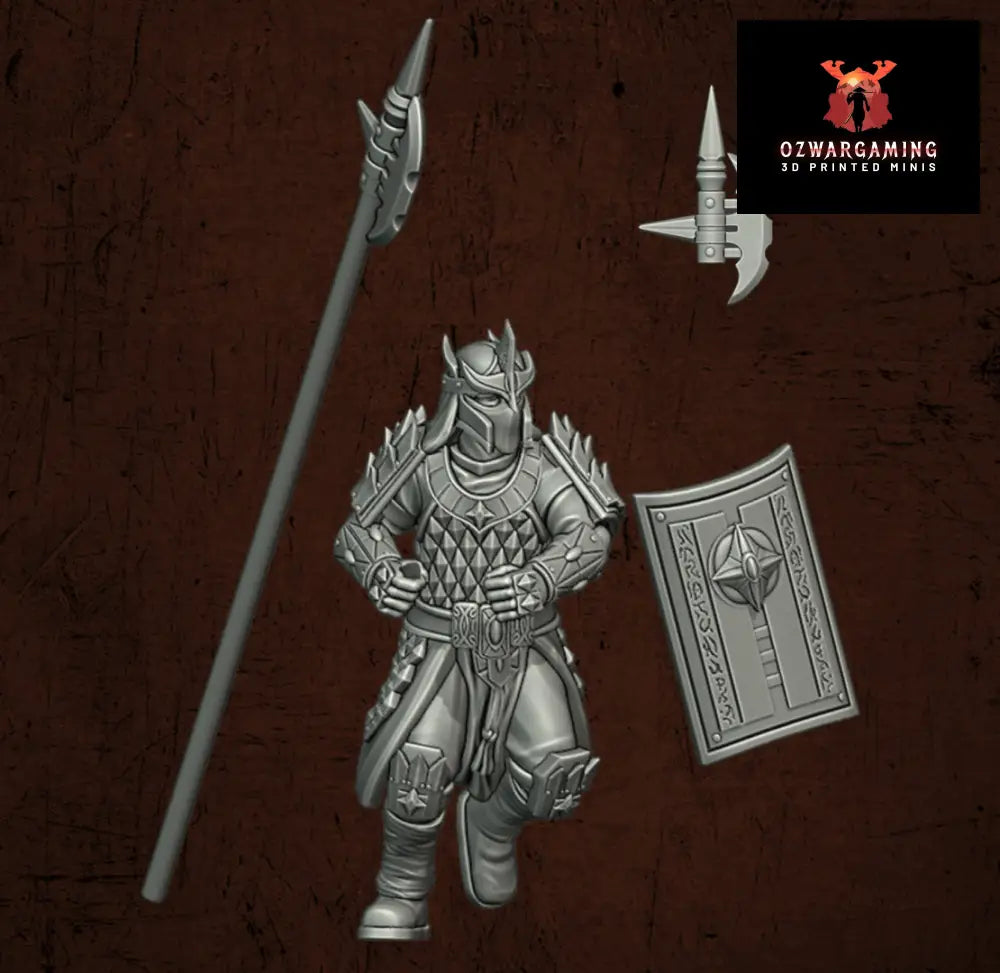 Immortal Army Warriors | Quartermaster3D 25mm Fantasy Wargaming Miniatures Role Playing Miniatures