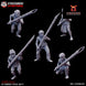 Imperial Japanese Bamboo Spears | Kyoushuneko 28mm WW2 Wargaming Miniatures Role Playing Miniatures