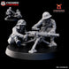 Imperial Japanese HMG Team | Kyoushuneko 28mm WW2 Wargaming Miniatures Role Playing Miniatures
