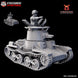 Imperial Japanese Kenu Tank | Kyoushuneko 28mm WW2 Wargaming Miniatures Role Playing Miniatures