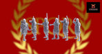 Imperial Roman Auxiliary Archers | 3D Breed 28mm Ancients Wargaming Miniatures Role Playing Miniatures