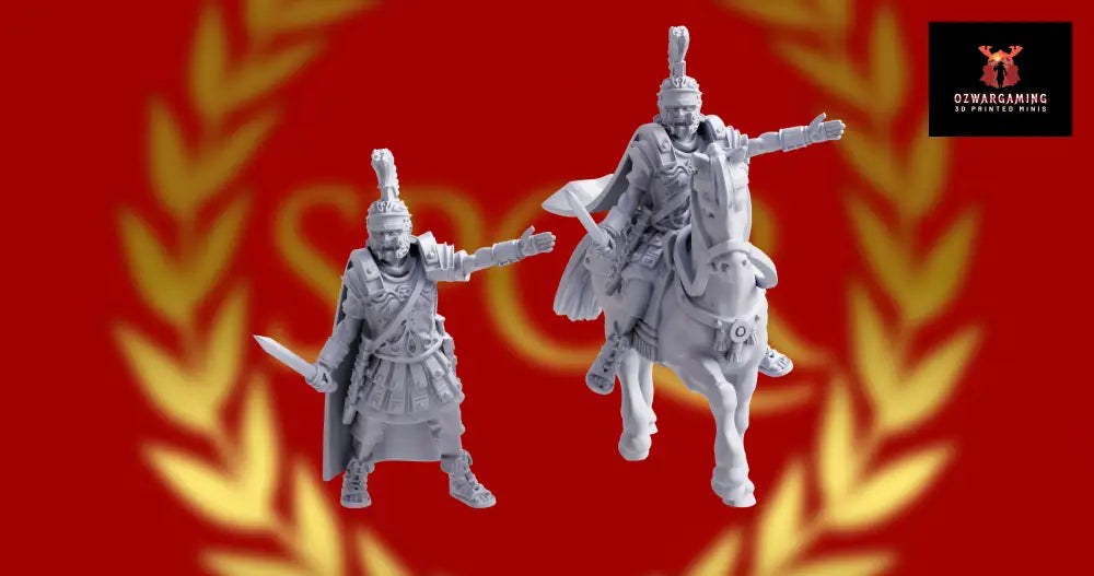 Imperial Roman General | 3D Breed 28mm Ancients Wargaming Miniatures Role Playing Miniatures