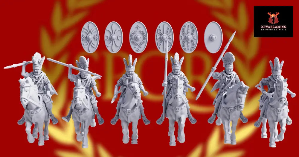 Imperial Roman Praetorian Cavalry | 3D Breed 28mm Ancients Wargaming Miniatures Role Playing Miniatures