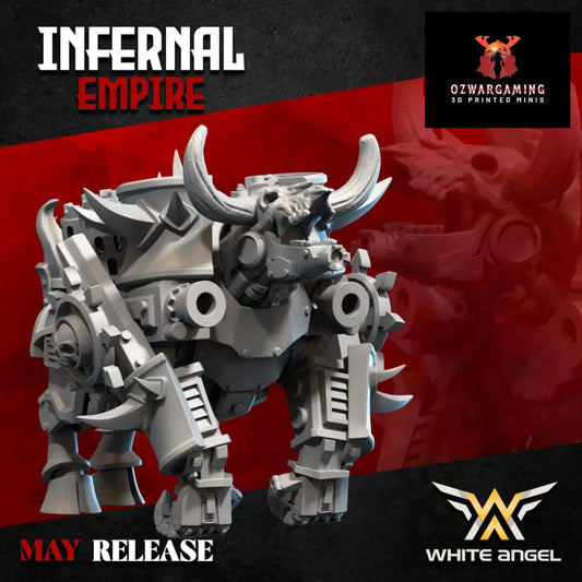 Infernal Dwarf Apocalypsis | White Angel 28/32mm Fantasy Wargaming Miniatures