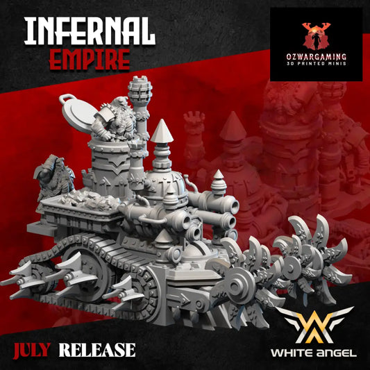 Infernal Dwarf Demon Engine | White Angel 28/32mm Fantasy Wargaming Miniatures
