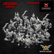 Infernal Dwarf Goblins | White Angel 28/32mm Fantasy Wargaming Miniatures Role Playing Miniatures