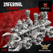 Infernal Dwarf Smoke Tank | White Angel 28/32mm Fantasy Wargaming Miniatures