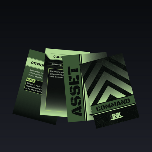 INX Incountry Core Command & Asset Deck |  Echo Dark Studios INX Accessories