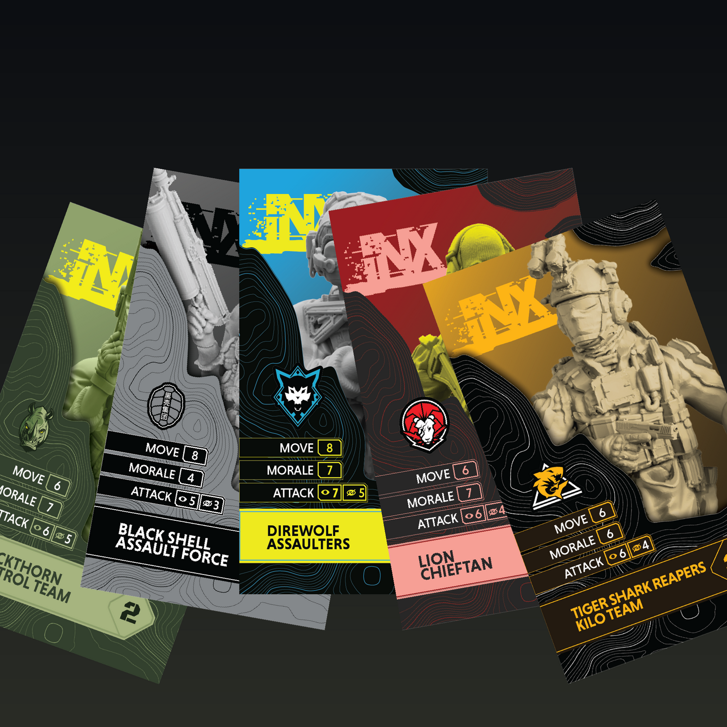 INX Incountry 1 Player Starter Set |  Echo Dark Studios INX Accessories PREORDER