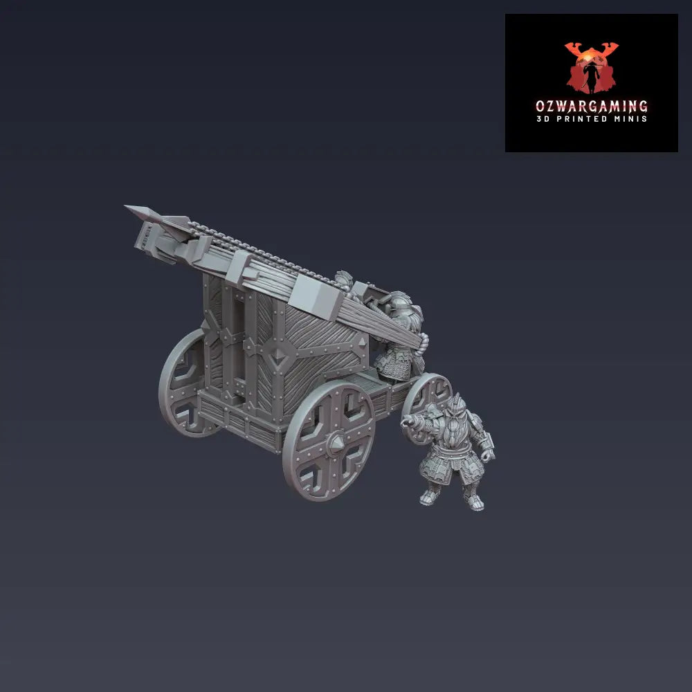 Iron Blooded Dwarf Ballista | 25mm Fantasy Wargaming Miniatures