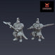 Iron Blooded Dwarf Captains | 25mm Fantasy Wargaming Miniatures